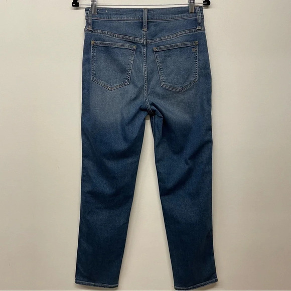 Madewell Stovepipe Jeans in Dearham Wash size 26 NC348 Holiday 2021 - Picture 14 of 15